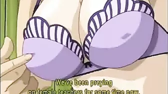 Unleashed Desires - Bound and Gagged Hentai Teacher with Voluptuous Breasts