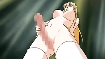 Watching Her Friend's Sex, Shemale Hentai Self-pleasures in Excitement