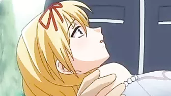 Watching Her Friend's Sex, Shemale Hentai Self-pleasures in Excitement