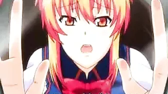 Hentai coed fingered and ass fucked in the train by black man