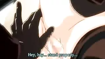 Hentai coed fingered and ass fucked in the train by black man