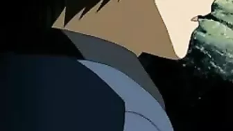 Japanese Hentai Kimono Babe Gets Hardcore Cumshot in Explosive Orgy