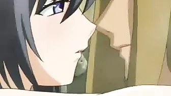 Japanese Hentai Kimono Babe Gets Hardcore Cumshot in Explosive Orgy