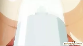 Hentai Fans' Ultimate Fantasy - Ghetto Girl with Big Tits Gets Enema Injection and Sucks Shemale's Stiff Cock