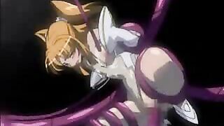 Hentai Fans' Ultimate Fantasy - Cute Girl Gets Tentacle-Fucked and Creamed!