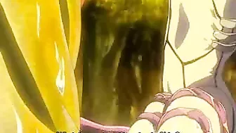 Busty Hentai Girl Gets Licked by Monster Tentacles in Mind-Blowing Porn Video