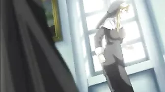 Horny Nun with Voluptuous Tits Gets Hardcore Fucked in Hentai Video