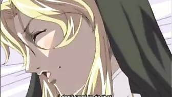 Horny Nun with Voluptuous Tits Gets Hardcore Fucked in Hentai Video