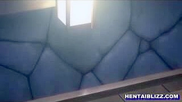 Japanese Hentai Coed's Pool Fuck Session with Stiff Dick Sucking and Hot Sex