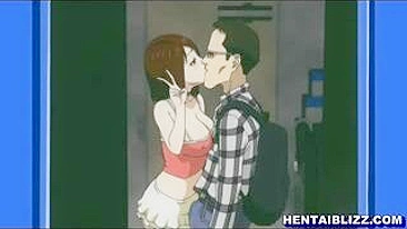 Cute Hentai Girl's Oral Sex and Hot Tittyfucking!