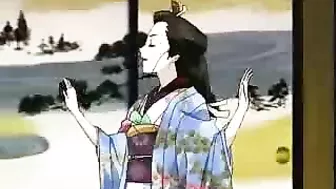 Japanese Hentai Group Fingering Wet Pussy in Roped Bondage