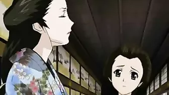 Japanese Hentai Group Fingering Wet Pussy in Roped Bondage