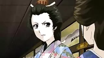 Japanese Hentai Group Fingering Wet Pussy in Roped Bondage