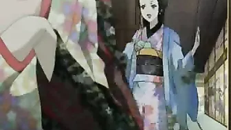 Japanese Hentai Group Fingering Wet Pussy in Roped Bondage