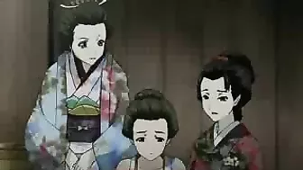 Japanese Hentai Group Fingering Wet Pussy in Roped Bondage