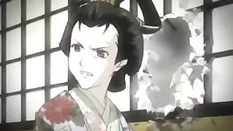 Japanese Hentai Group Fingering Wet Pussy in Roped Bondage