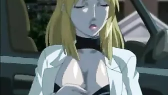 Shemale hentai's erotic ritual sex with multiple men and their huge cocks