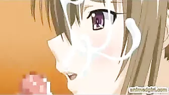 Hentai Shemale Sixty-Nine Style Oral Sex and Wet Pussy Poking