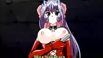 Bound and Whipped Hentai Cutie Takes on the Pain