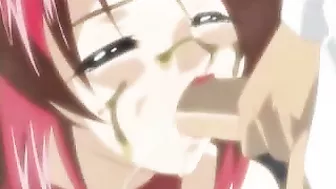 Bound Shemale Hentai Maid Gets Sucked by Cock