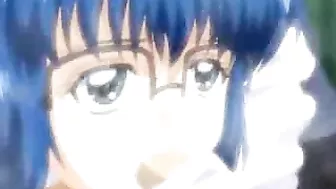 Bound Shemale Hentai Maid Gets Sucked by Cock