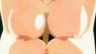 Bound Shemale Hentai Maid Gets Sucked by Cock