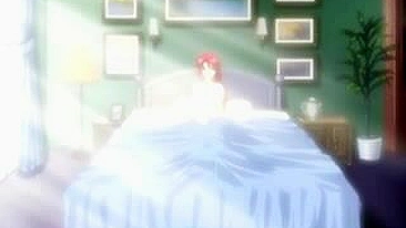 Bound Shemale Hentai Maid Gets Sucked by Cock