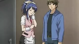 Girl Gets Tittyfucked and Standingfucked in Public Toilet Hentai Video