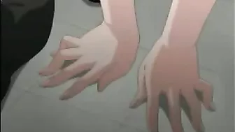 Hentai Babe Gets Hardcore in Public Toilet with Dick-Sucking and Fucking