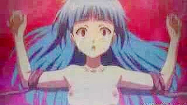 Tentacle Drilling of Adorable Hentai Girl