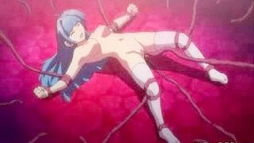 Tentacle Drilling of Adorable Hentai Girl