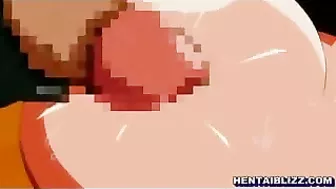 Hentai Fans' Ultimate Fantasy - Big Boobs Tittyfucked and Groupfucked by Bandits