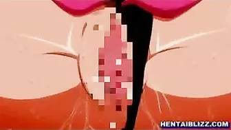 Hentai Fans' Ultimate Fantasy - Big Boobs Tittyfucked and Groupfucked by Bandits