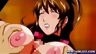 Hentai Fans' Ultimate Fantasy - Big Boobs Tittyfucked and Groupfucked by Bandits
