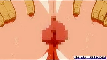 Hentai Fans' Ultimate Fantasy - Big Boobs Tittyfucked and Groupfucked by Bandits