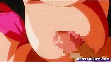 Hentai Fans' Ultimate Fantasy - Big Boobs Tittyfucked and Groupfucked by Bandits