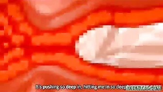 Hentai Porn Video - Big-Boobed Coed Gets Wet Pussy Fucked and Swallows Cum