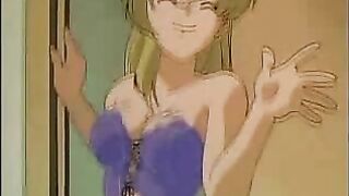 Hentai Girl Gets Strap-on Fucked from Behind - Hot and Steamy!