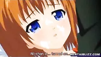 Hentai Virgin Cutie's First Oral Sex and Deep Poking