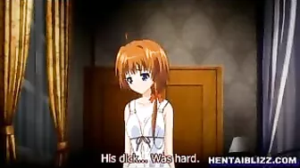 Hentai Virgin Cutie's First Oral Sex and Deep Poking