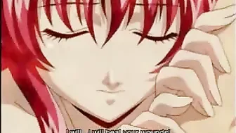 Japanese hentai coed with massive tits gets fingered