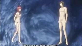 Japanese hentai coed with massive tits gets fingered