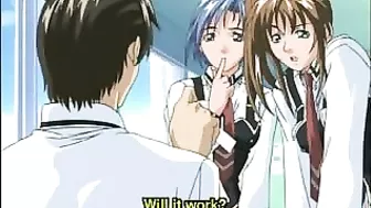 Japanese Hentai Coed with Round Tits Gets Hard Fucked Wet Pussy