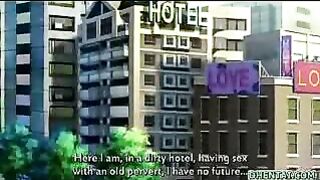 Hot Japanese Coed Fucked by Ghetto Anime Boss in Hentai Porn Video