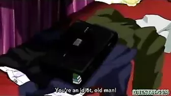 Hot Japanese Coed Fucked by Ghetto Anime Boss in Hentai Porn Video