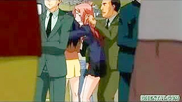 Hot Japanese Coed Fucked by Ghetto Anime Boss in Hentai Porn Video