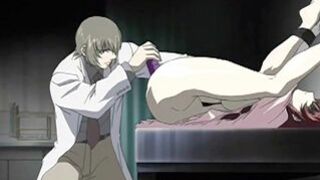 Bound and Gagged Nurse Gets Double Penetration by Sadistic Doctor in Hentai Video