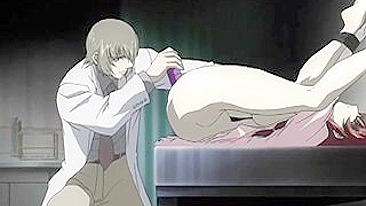 Bound and Gagged Nurse Gets Double Penetration by Sadistic Doctor in Hentai Video