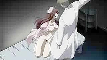 Bound and Gagged Nurse Gets Double Penetration by Sadistic Doctor in Hentai Video