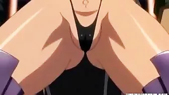 Horny Men Catch and Punish Naughty Hentai Girl